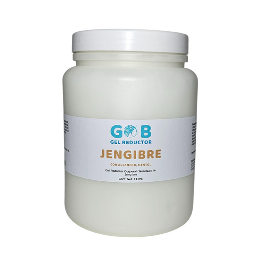 Gel Ozonizado Reductor de Jengibre - 1 Litro