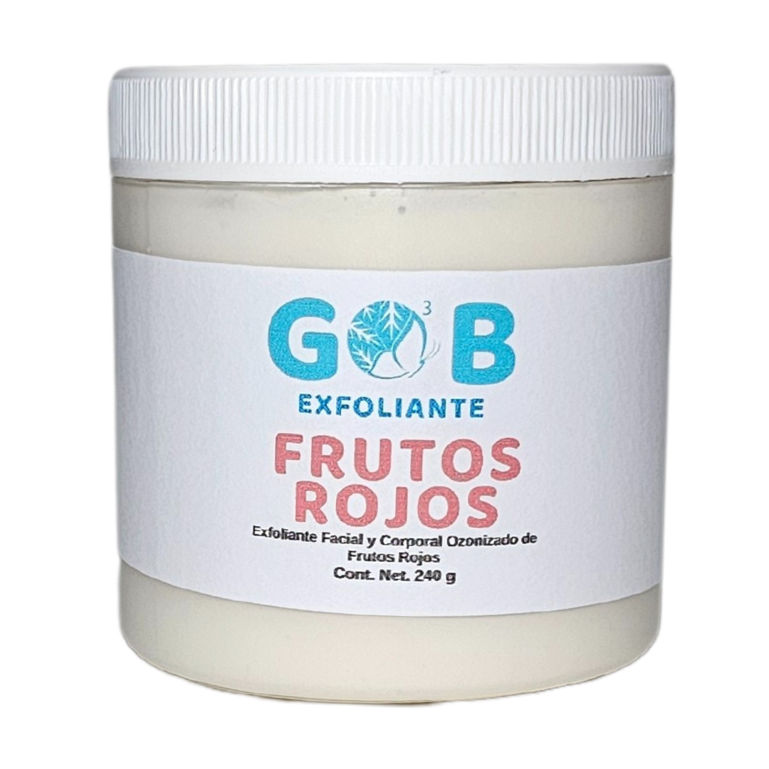 Exfoliante Ozonizado Facial y Corporal de Frutos Rojos - 240 Gramos