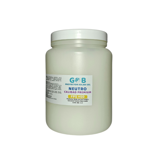 Protector Solar En Gel Ozonizado Base Calidad Premium - 1 Litro