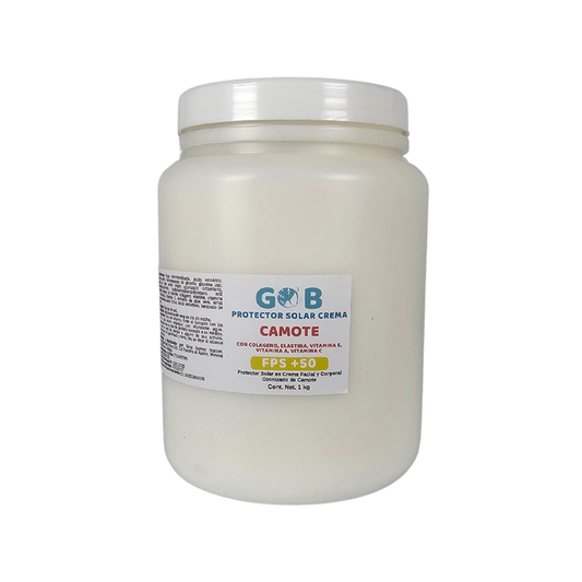 Protector Solar En Crema Ozonizado De Camote - 1 Kilo