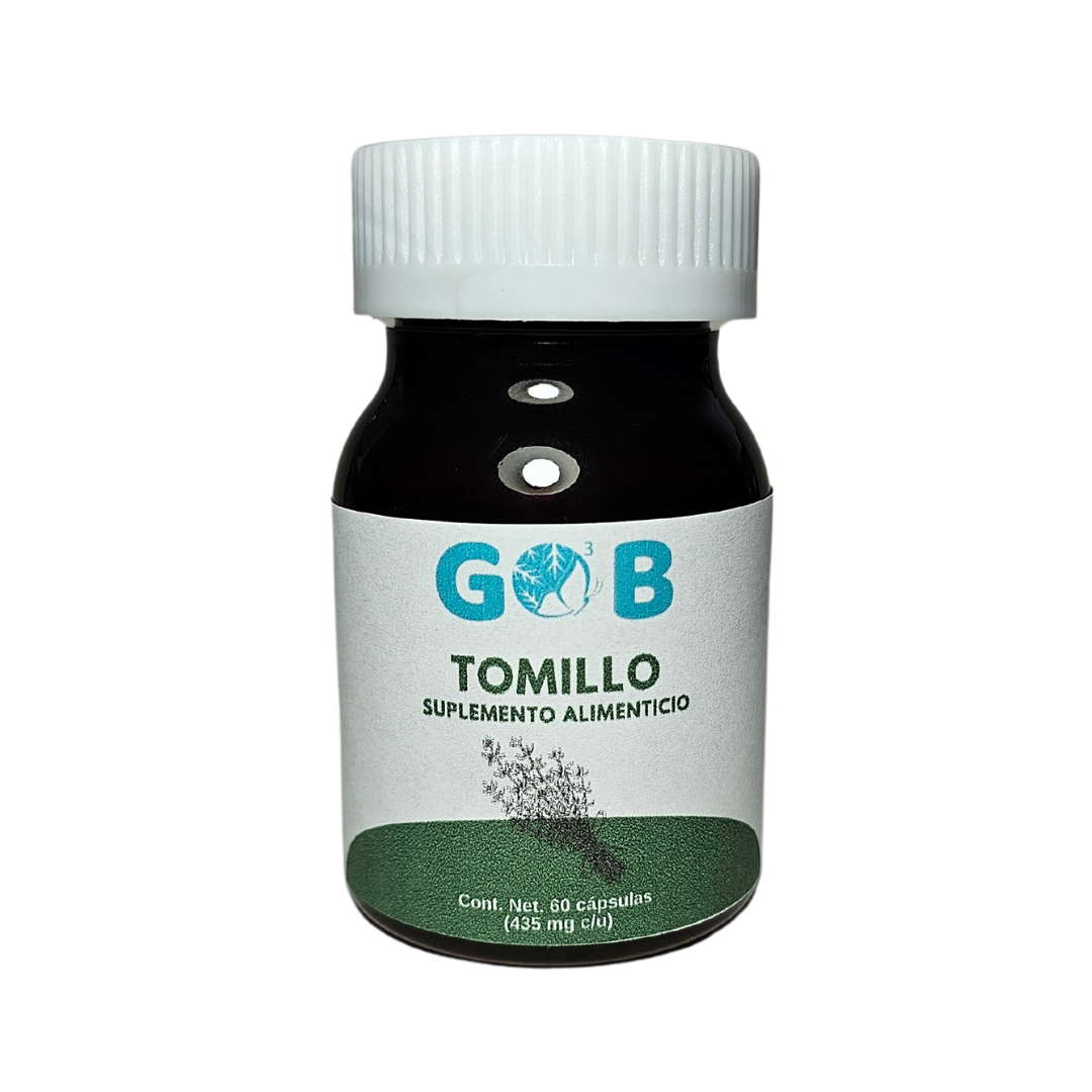 Tomillo en polvo - 60 Cápsulas (435 mg por cápsula)