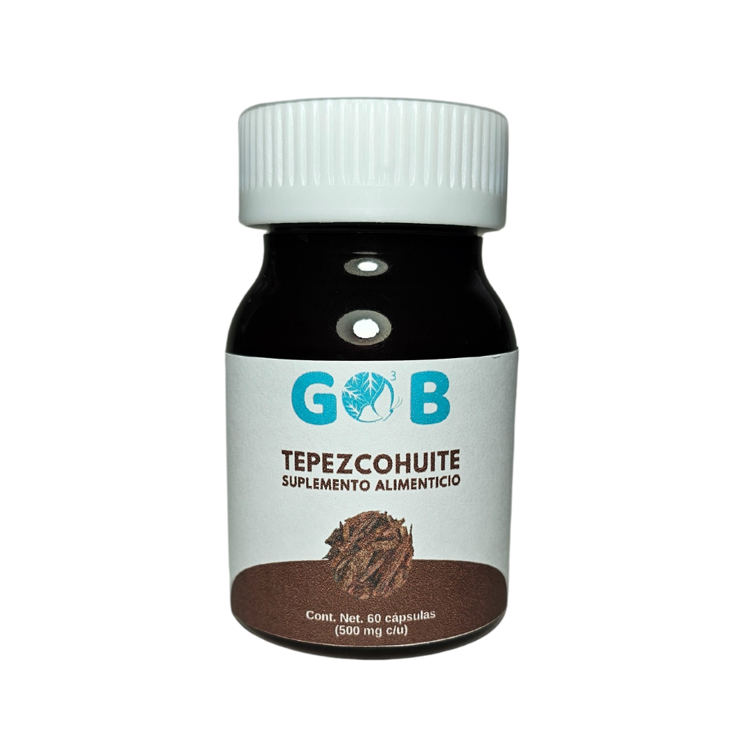 Tepezcohuite en polvo - 60 Cápsulas (500 mg por cápsula)