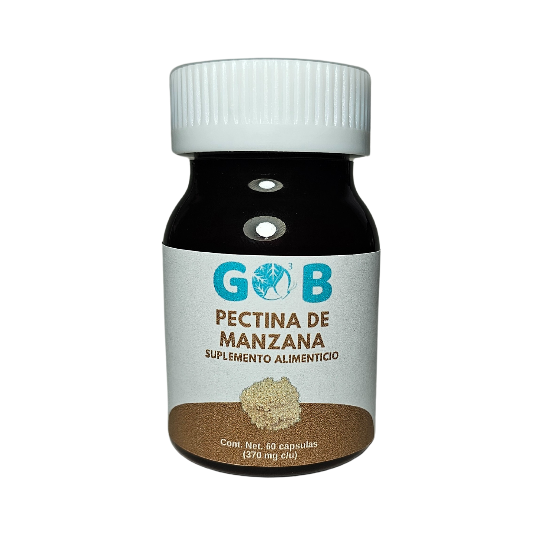 Pectina de Manzana en polvo - 60 Cápsulas (370 mg por cápsula)