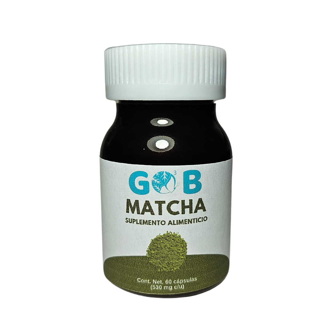 Matcha en polvo - 60 Cápsulas (530 mg por cápsula)