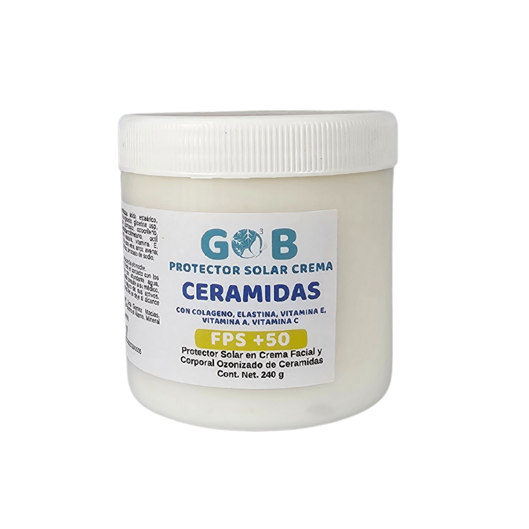 Protector Solar En Crema Ozonizado De Ceramidas - 240 Gramos