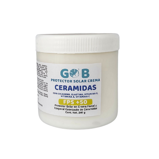 Protector Solar En Crema Ozonizado De Ceramidas - 240 Gramos