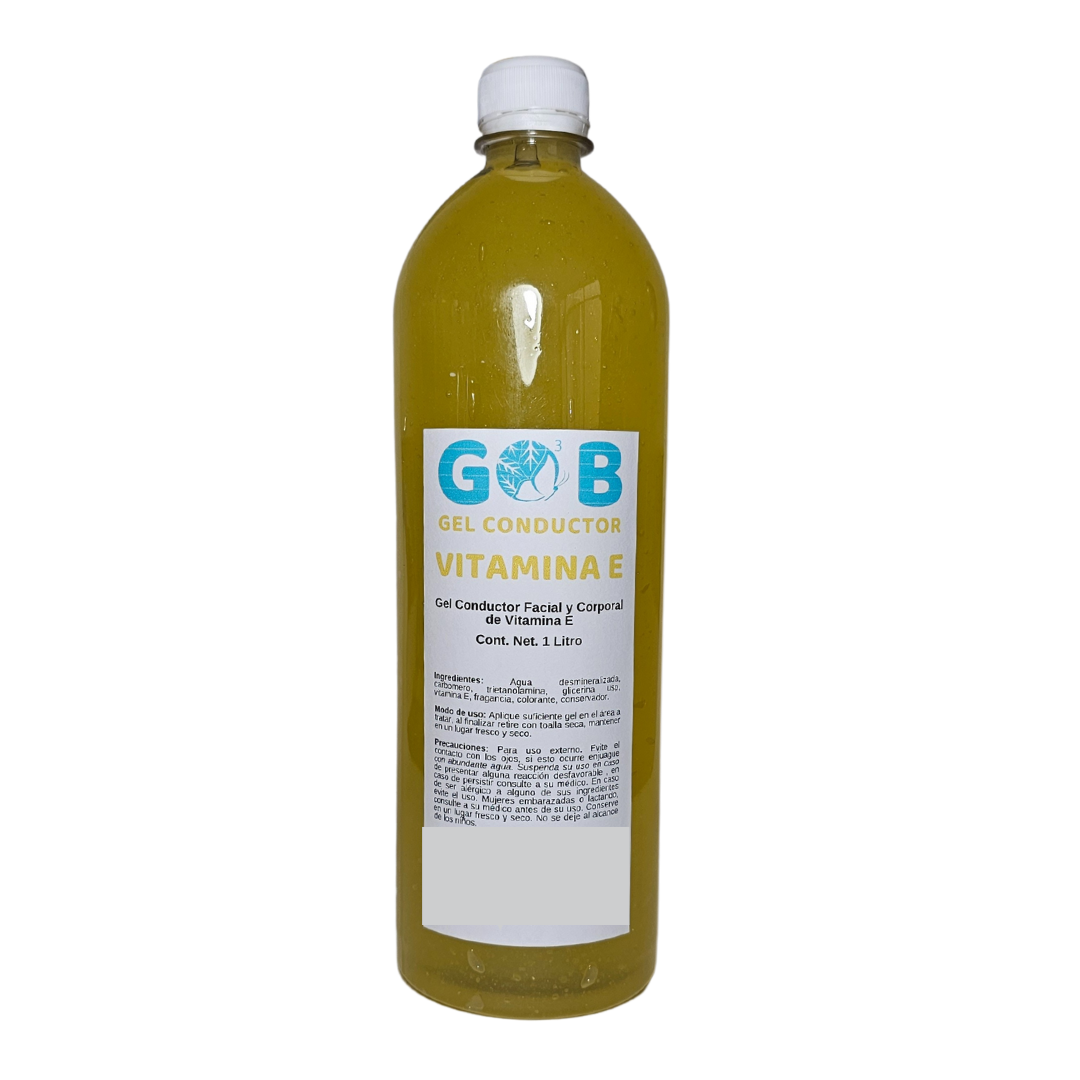 Gel Conductor de Vitamina E - 1 Litro