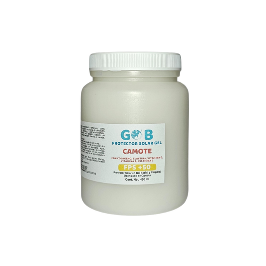Protector Solar En Gel Ozonizado De Camote - 450 Gramos