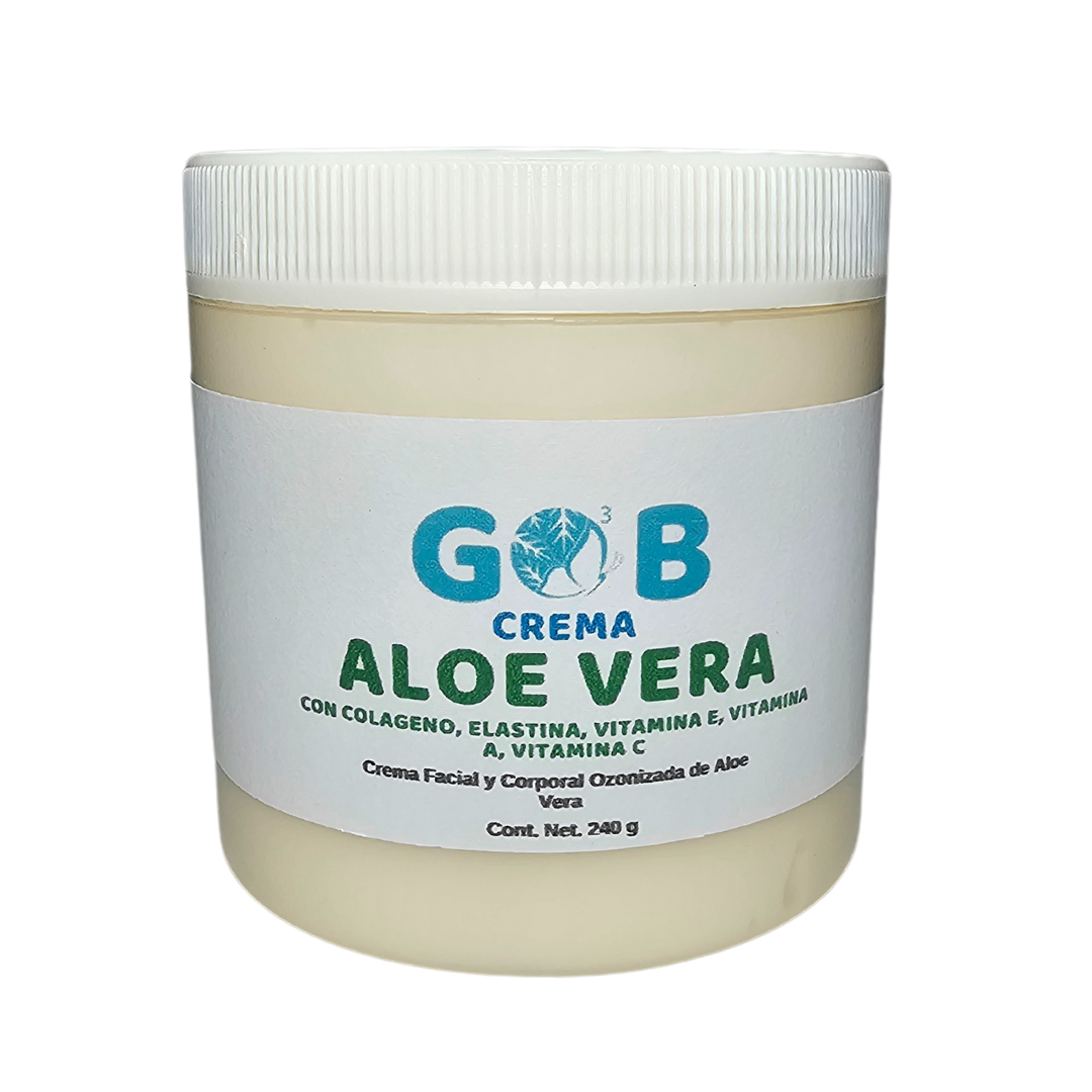 Crema Ozonizada de Aloe Vera - 240 Gramos