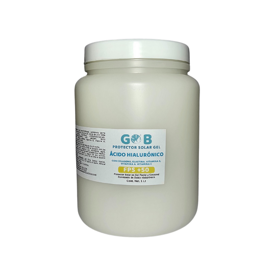 Protector Solar En Gel Ozonizado De Ácido Hialurónico - 1 Litro