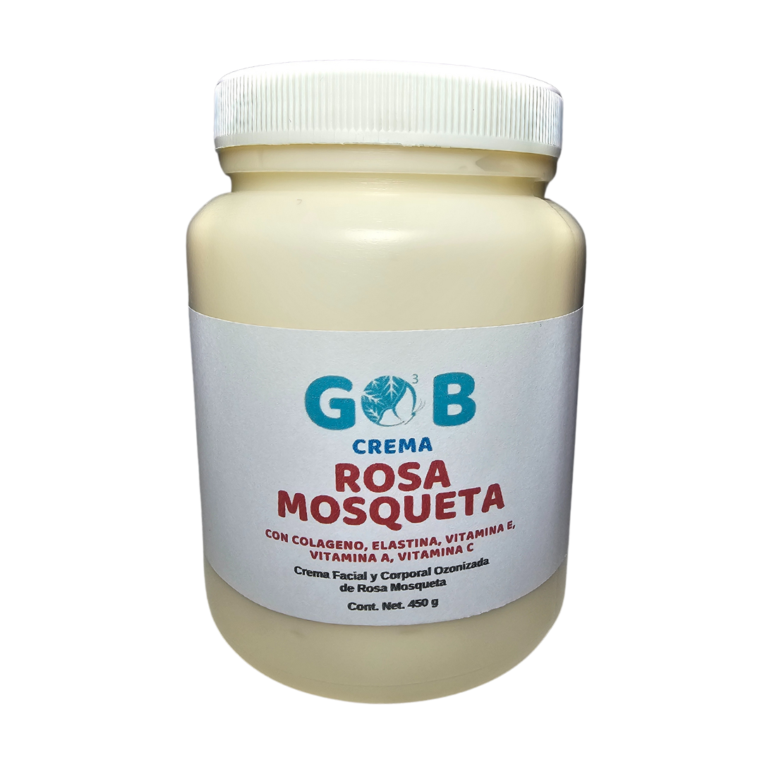 Crema Ozonizada de Rosa Mosqueta - 450 Gramos