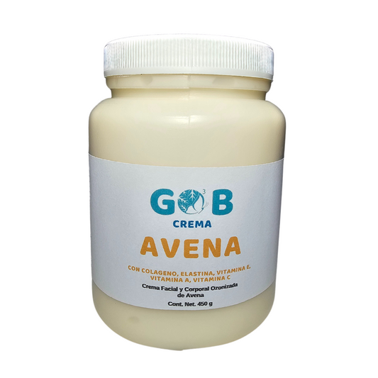 Crema Ozonizada de Avena - 450 Gramos