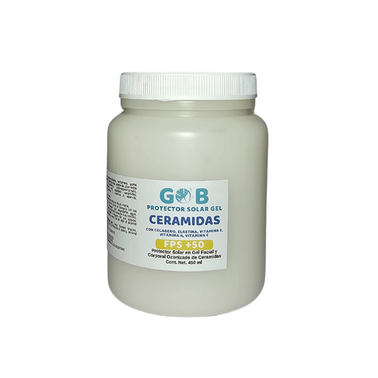 Protector Solar En Gel Ozonizado De Ceramidas - 450 Mililitros