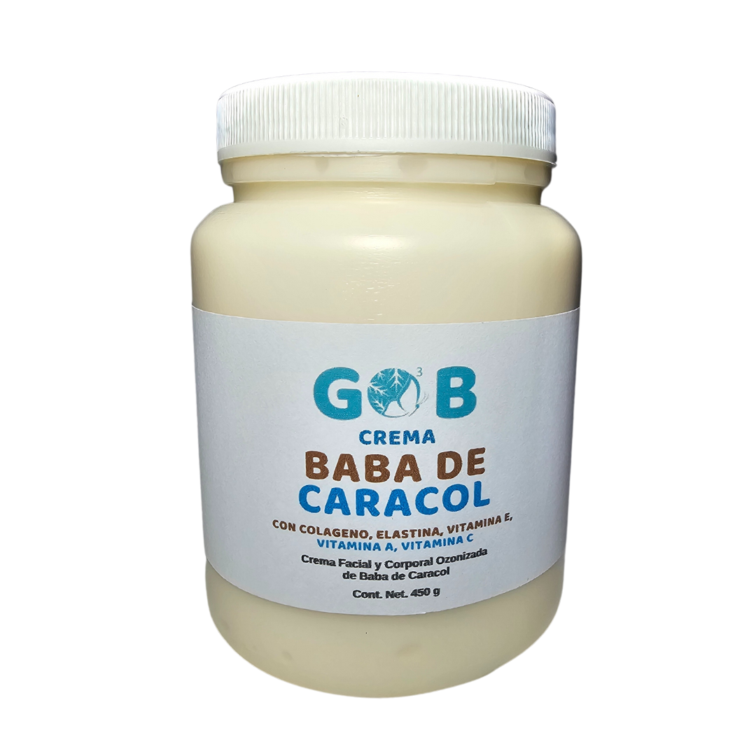 Crema Ozonizada de Baba de Caracol - 450 Gramos