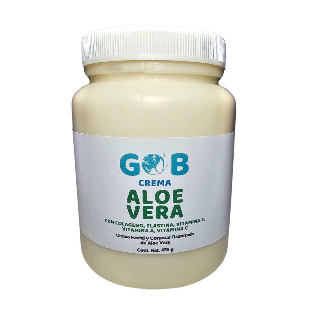 Crema Ozonizada de Aloe Vera - 450 Gramos