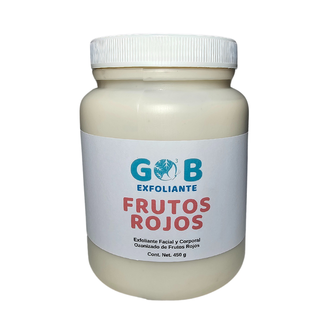 Exfoliante Ozonizado Facial y Corporal de Frutos Rojos - 450 Mililitros