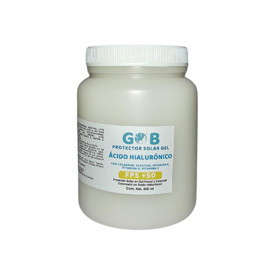 Protector Solar En Gel Ozonizado De Ácido Hialurónico - 450 Mililitros