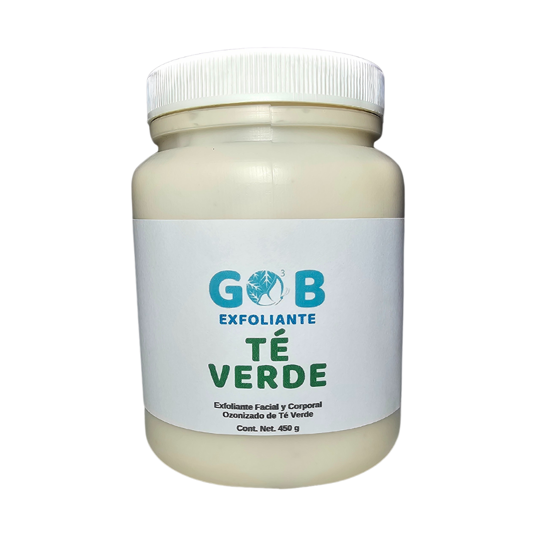 Exfoliante Ozonizado Facial y Corporal de Té Verde - 450 Gramos