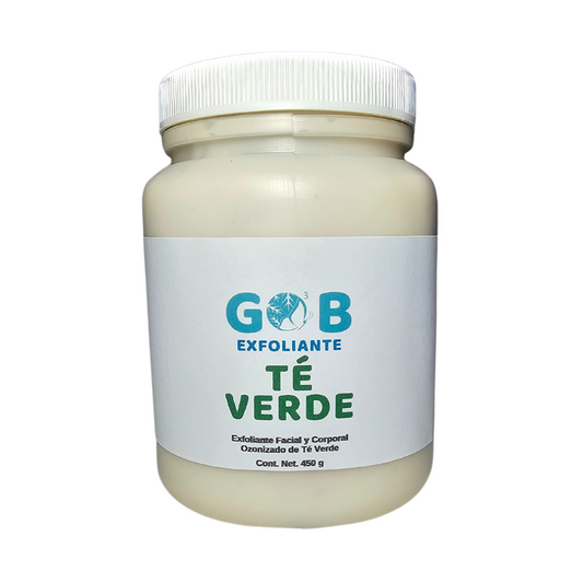 Exfoliante Ozonizado Facial y Corporal de Té Verde - 450 Gramos