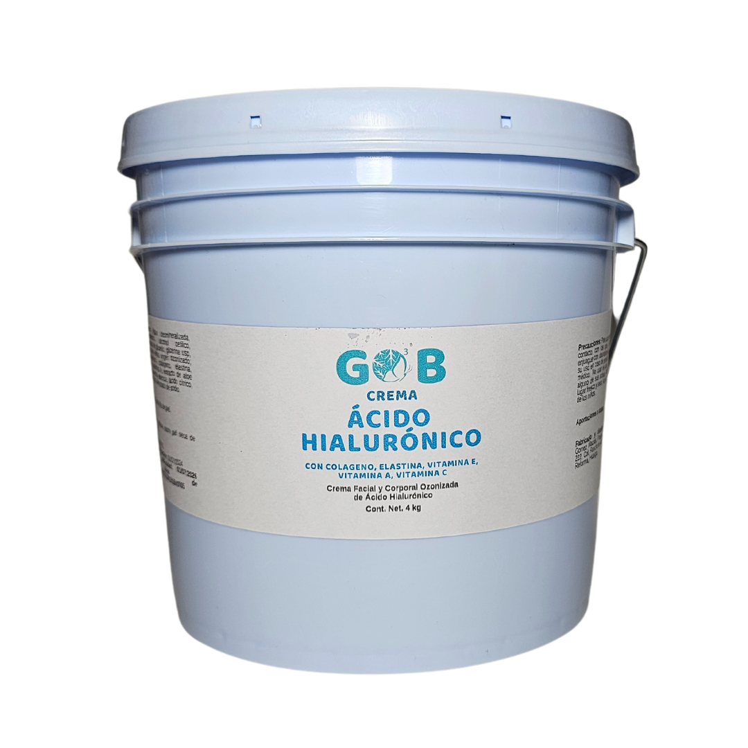 Crema Ozonizada de Ácido Hialurónico - 4 Kilos