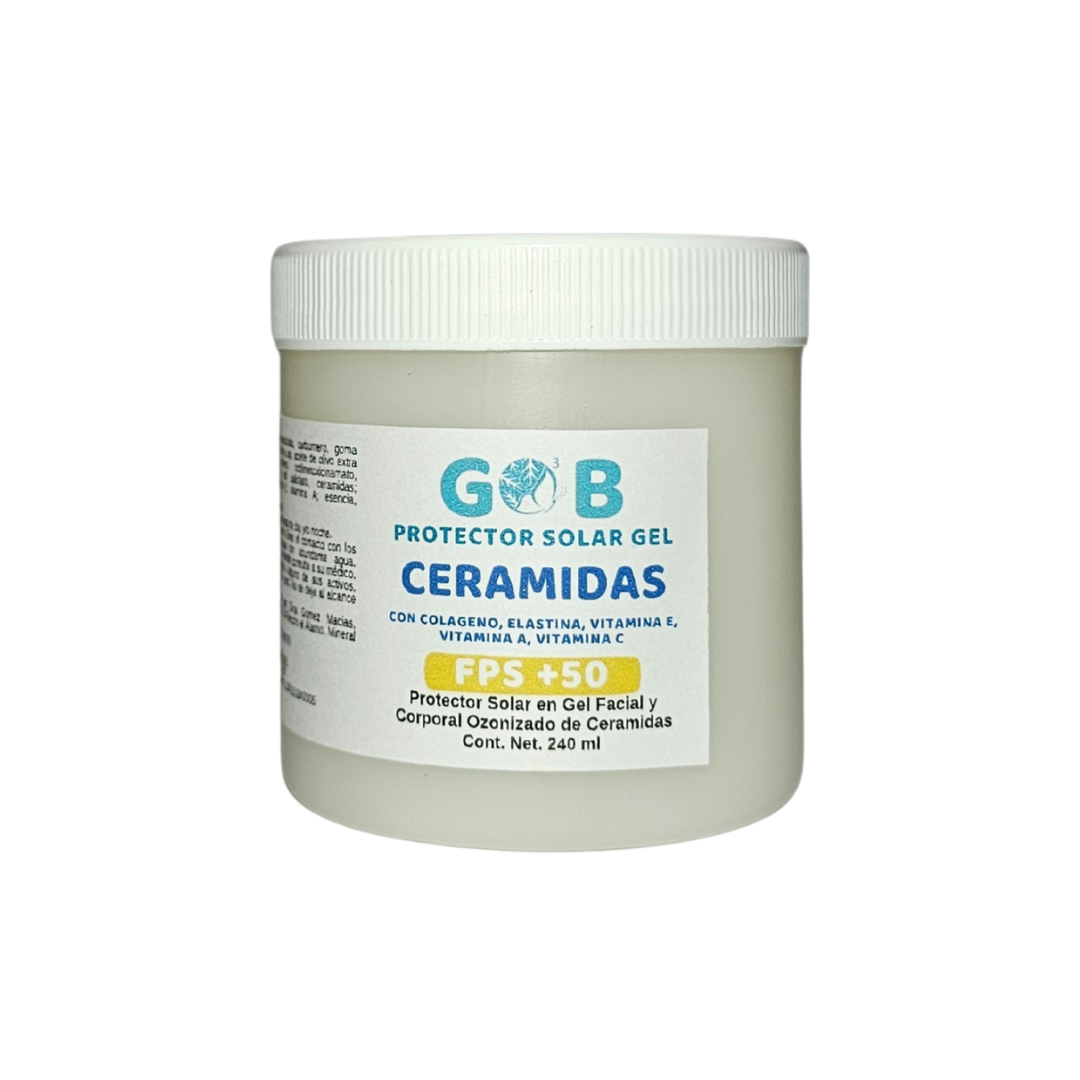 Protector Solar En Gel Ozonizado De Ceramidas - 240 Mililitros