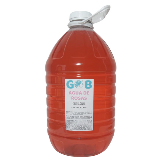 Agua de Rosas - 5 Litros (Garrafa)