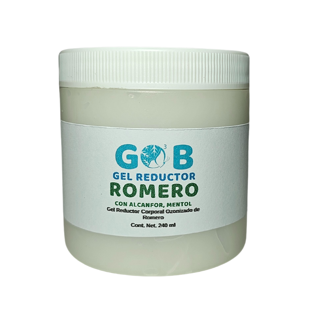 Gel Ozonizado Reductor de Romero - 240 Mililitros