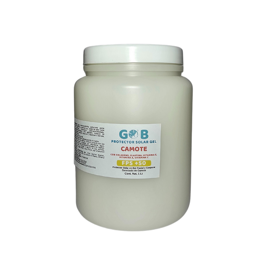 Protector Solar En Gel Ozonizado De Camote - 1 Litro
