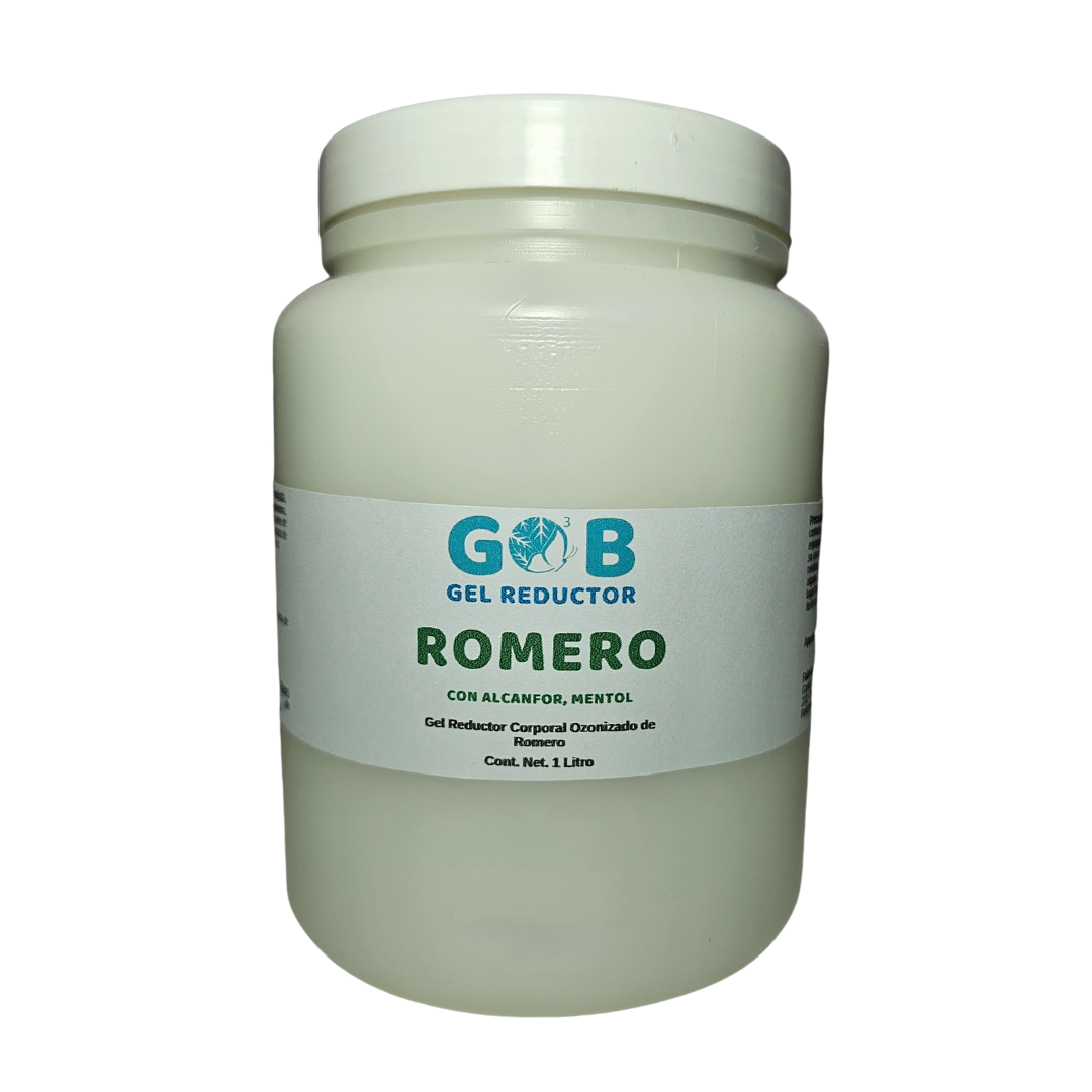 Gel Ozonizado Reductor de Romero - 1 Litro