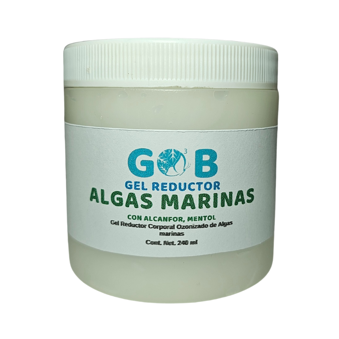 Gel Ozonizado Reductor de Algas Marinas - 240 Mililitros