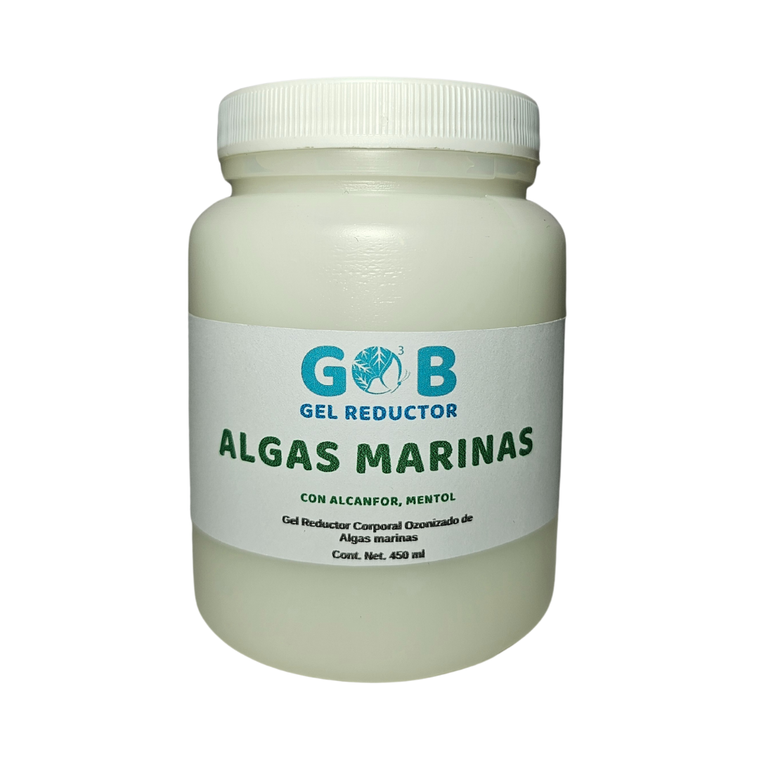 Gel Ozonizado Reductor de Algas Marinas - 450 Mililitros