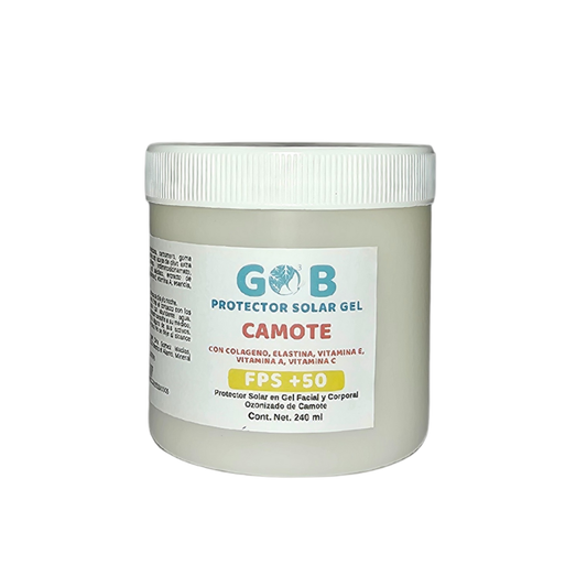 Protector Solar En Gel Ozonizado De Camote - 240 Mililitros