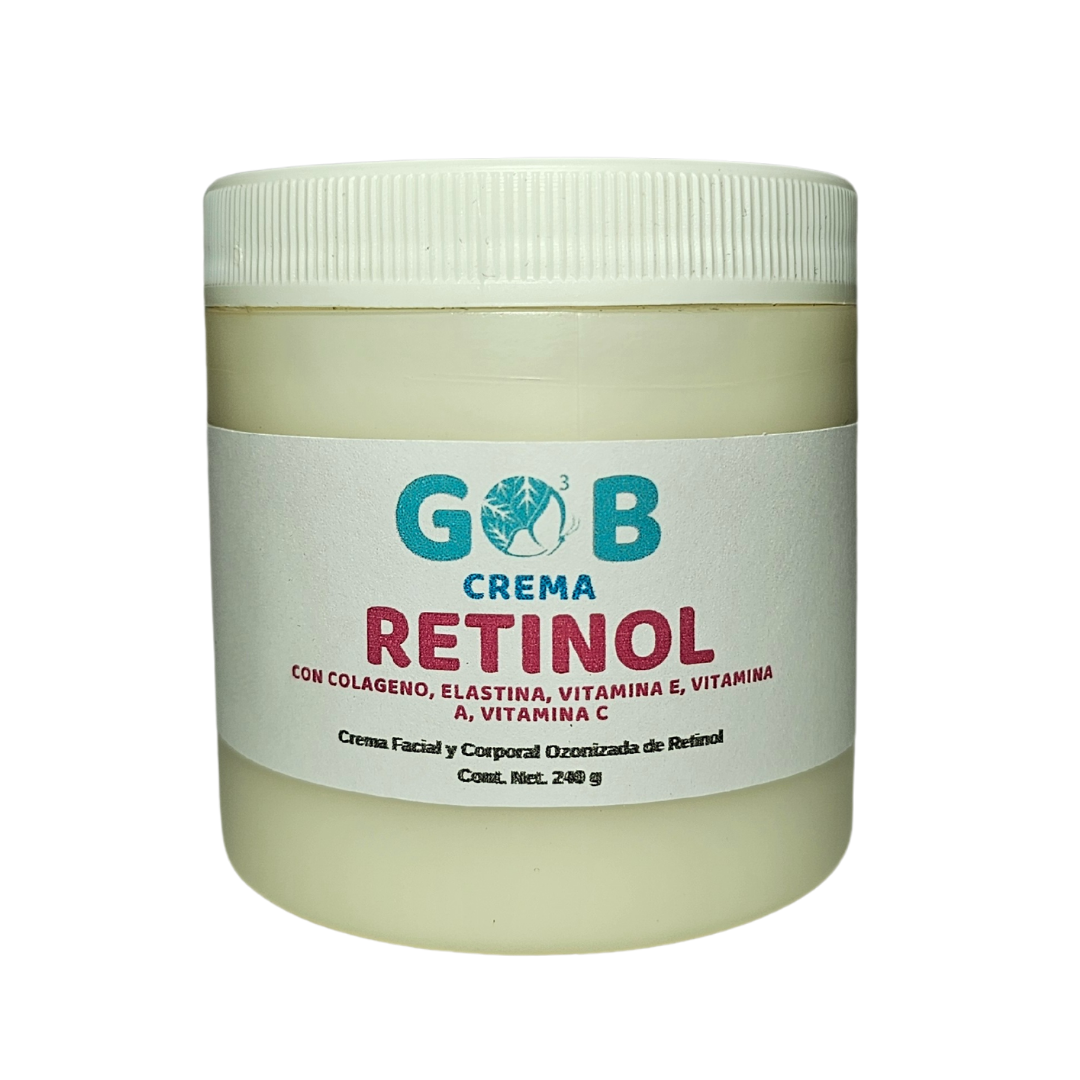 Crema Ozonizada de Retinol - 240 Gramos