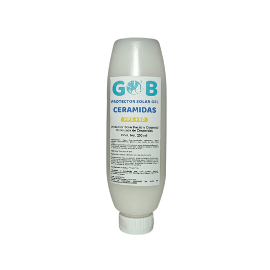 Protector Solar En Gel Ozonizado De Ceramidas - 250 Mililitros