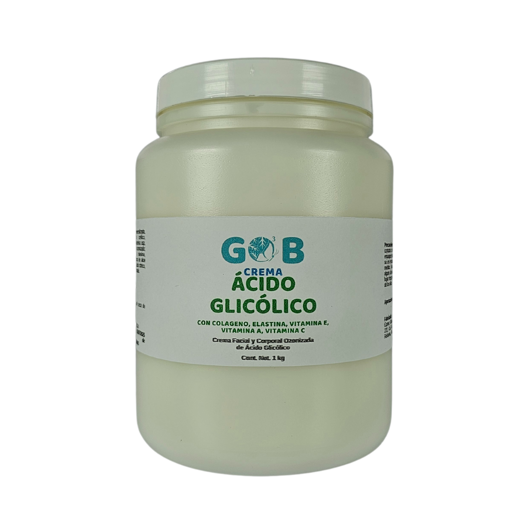 Crema Ozonizada de Acido Glicolico - 1 Kilo