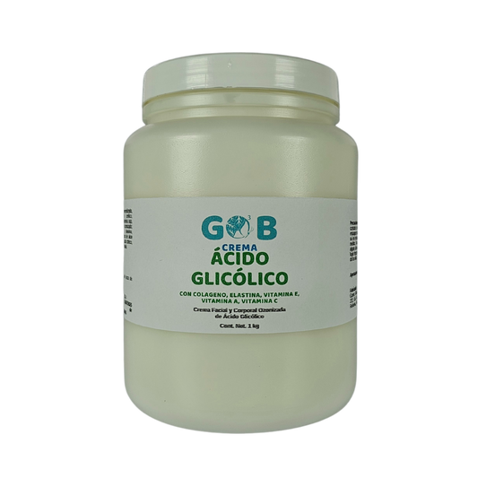 Crema Ozonizada de Acido Glicolico - 1 Kilo