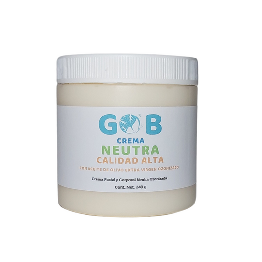 Crema Ozonizada Base Calidad Alta - 240 Gramos