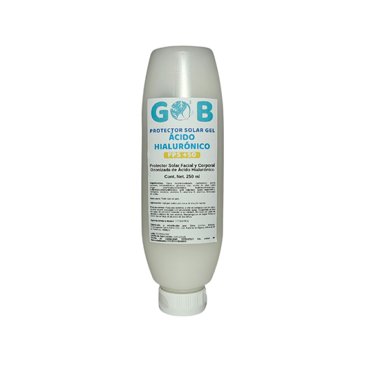 Protector Solar En Gel Ozonizado De Ácido Hialurónico - 250 Mililitros