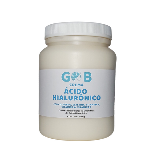 Crema Ozonizada de Ácido Hialurónico - 450 Gramos