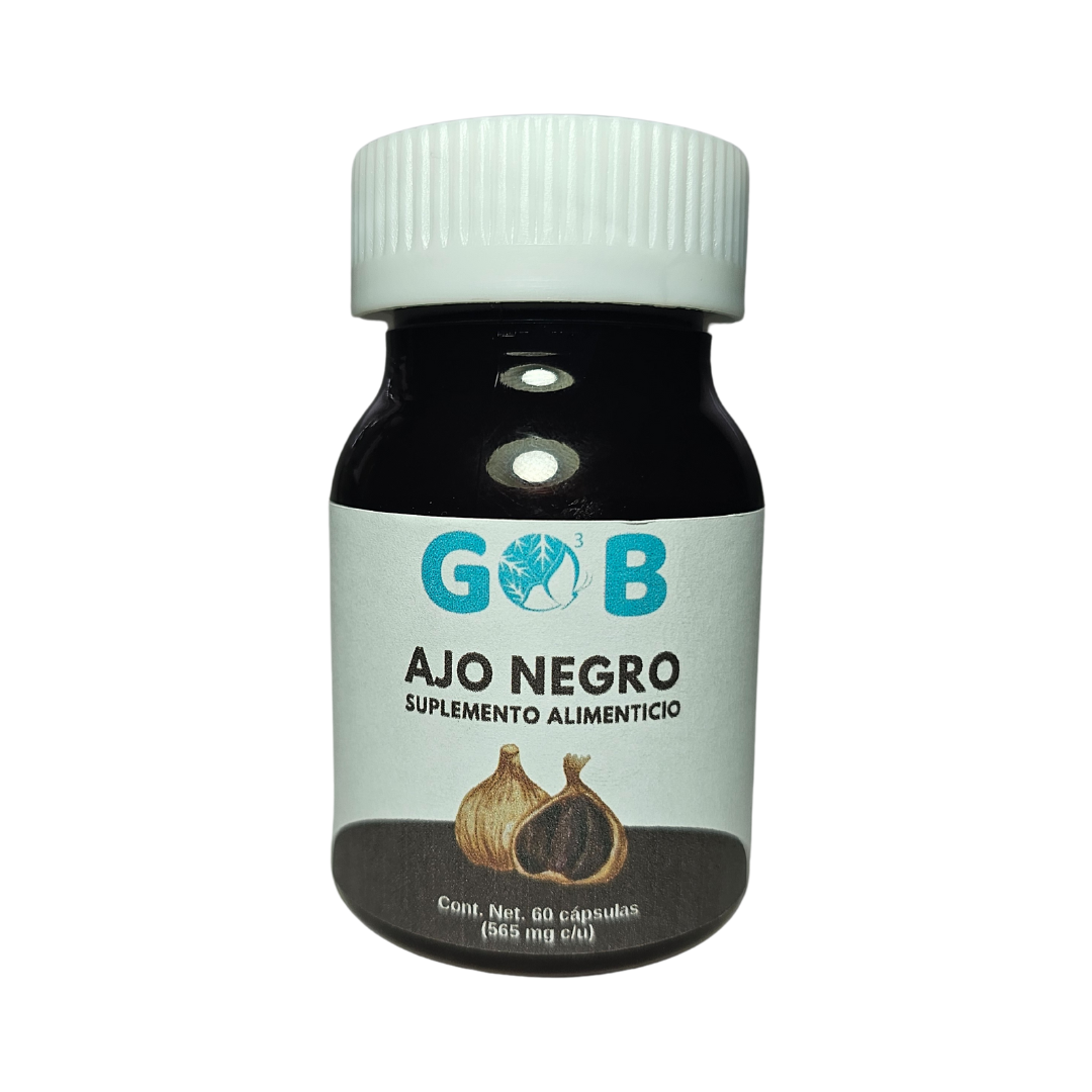 Ajo Negro en polvo - 60 Cápsulas (565 mg por cápsula)