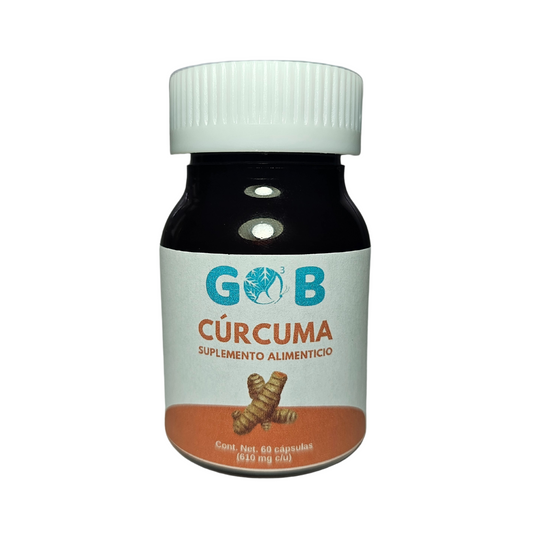 Cúrcuma en polvo - 60 Cápsulas (610 mg por cápsula)