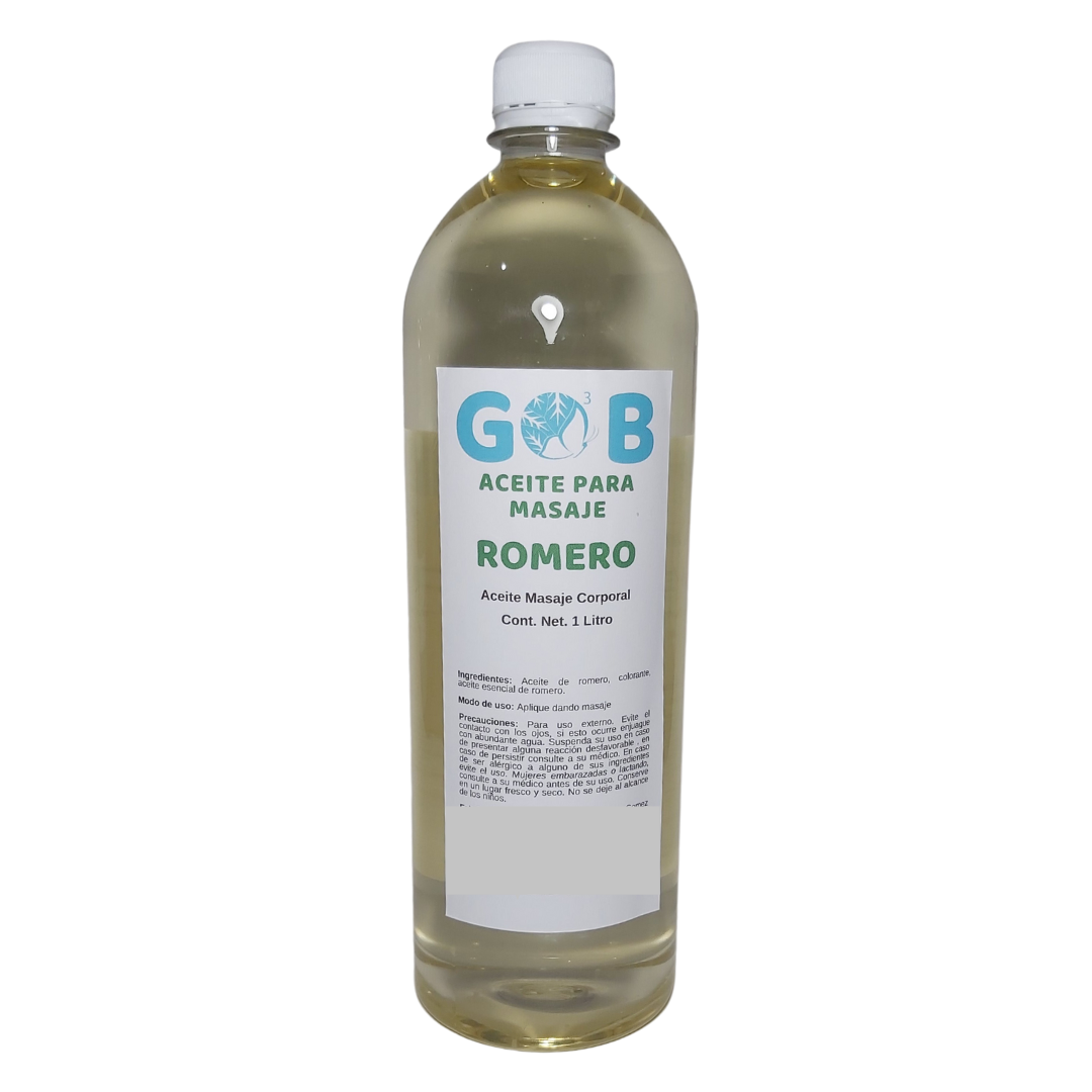 Aceite para Masaje de Romero - 1 Litro