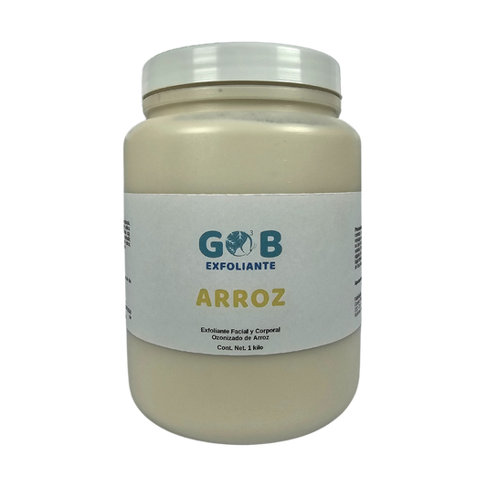 Exfoliante Ozonizado Facial y Corporal de Arroz - 1 Kilo