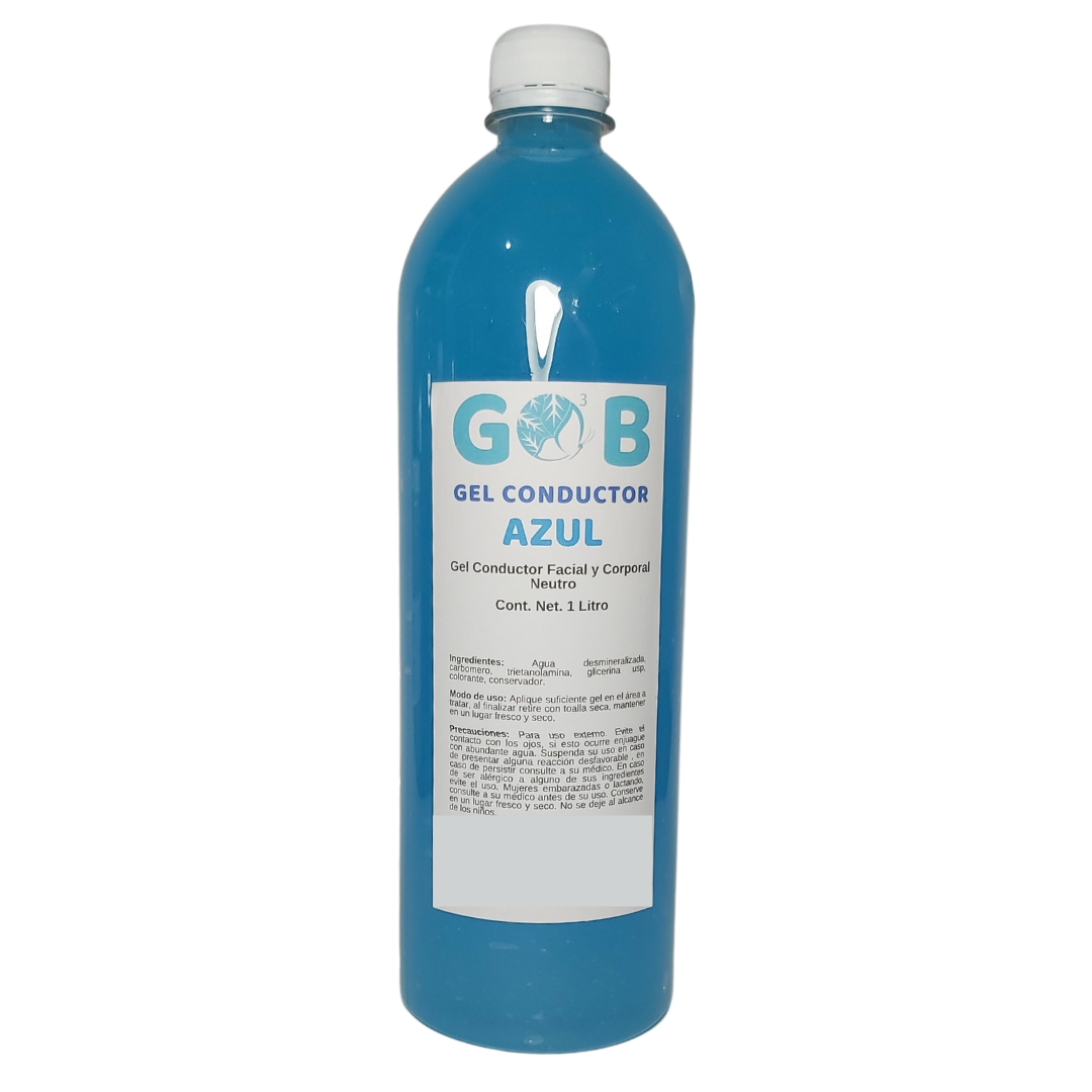 Gel Conductor Neutro Color Azul - 1 Litro