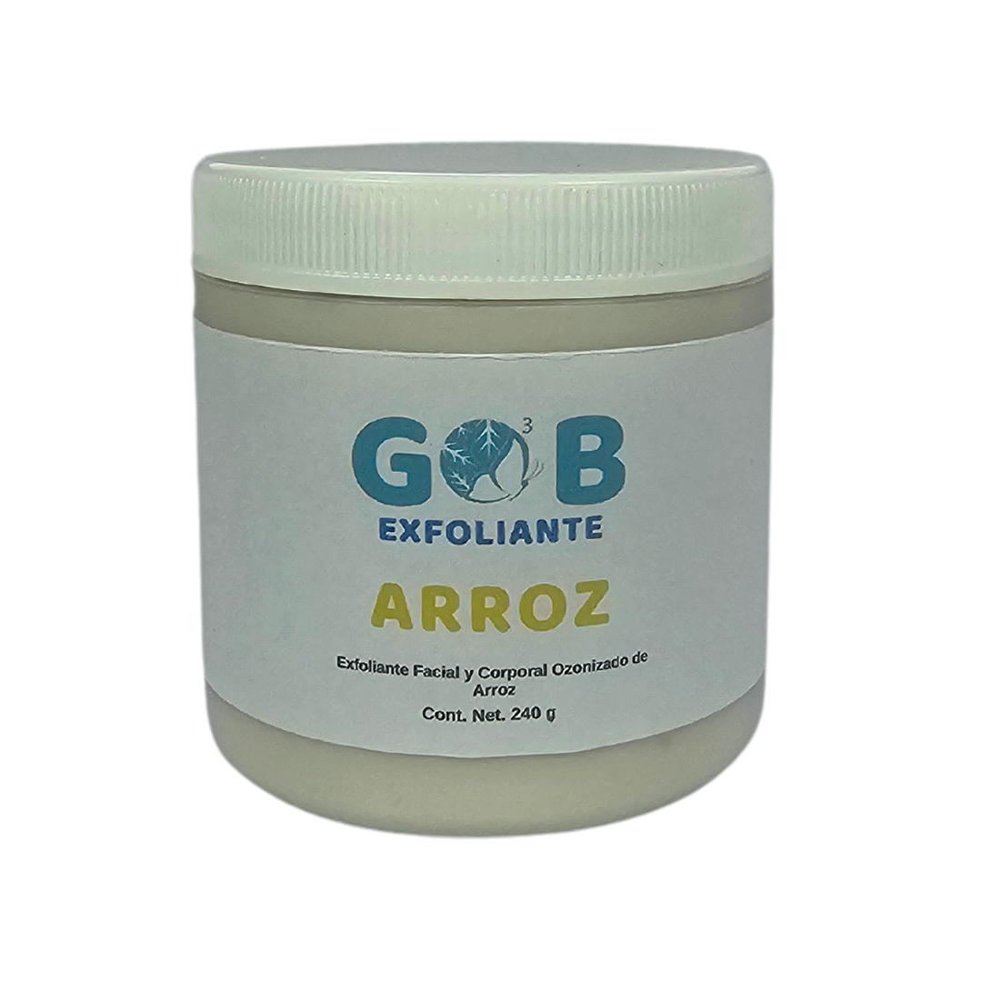 Exfoliante Ozonizado Facial y Corporal de Arroz- 240 Gramos