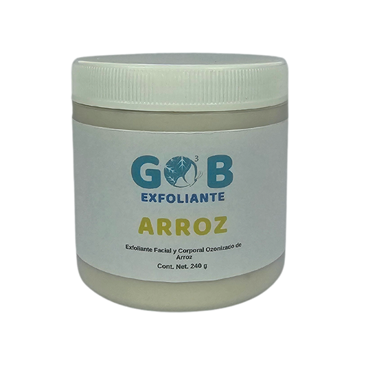 Exfoliante Ozonizado Facial y Corporal de Arroz- 240 Gramos