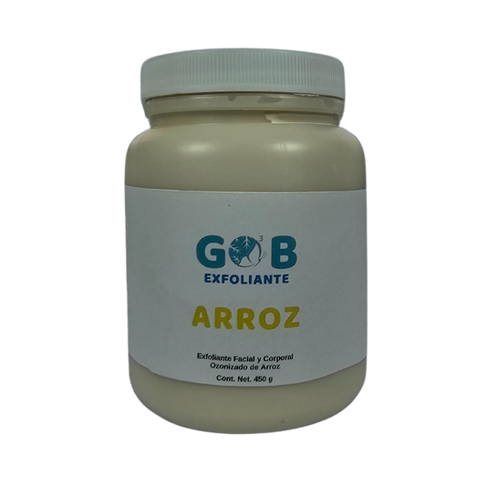 Exfoliante Ozonizado Facial y Corporal de Arroz - 450 Gramos