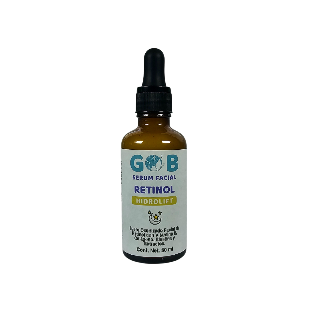 Suero Ozonizado Facial de Retinol - 50 Mililitros (Hidrolift)