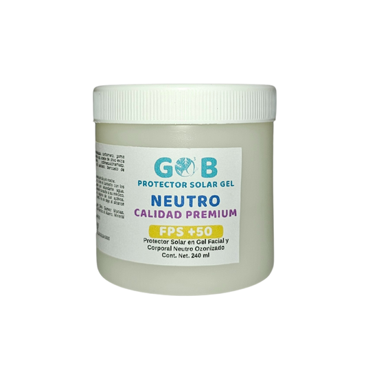 Protector Solar En Gel Ozonizado Base Calidad Premium - 240 Mililitros