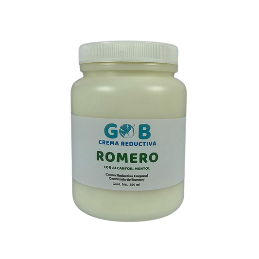 Crema  Reductiva Romero 450g